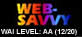 This site complies with WAI AA accessibility standards